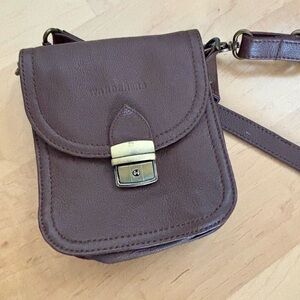 Wanderers Travel Brown Crossbody Bag